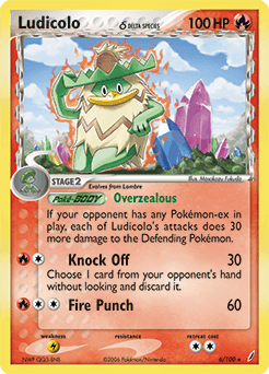 Ludicolo δ Crystal Guardians #6