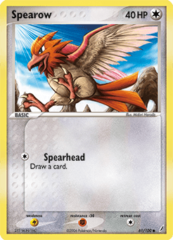 Spearow Crystal Guardians #61
