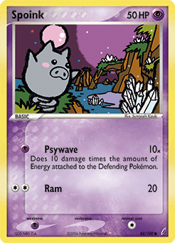 Spoink Crystal Guardians #62