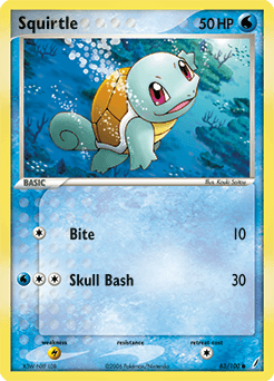 Squirtle Crystal Guardians #63