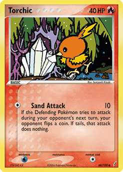 Torchic Crystal Guardians #66