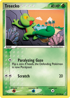 Treecko Crystal Guardians #67