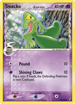 Treecko δ Crystal Guardians #68