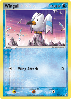 Wingull Crystal Guardians #70