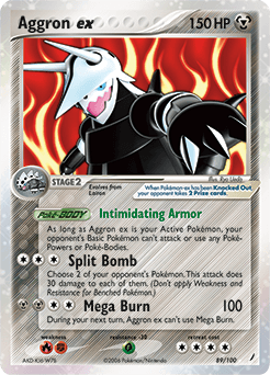 Aggron ex Crystal Guardians #89