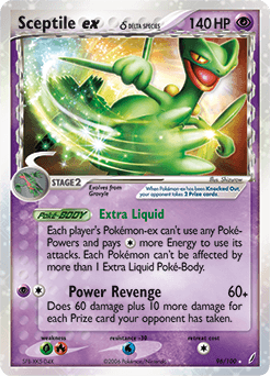 Sceptile ex δ Crystal Guardians #96
