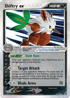 Shiftry ex Crystal Guardians #97