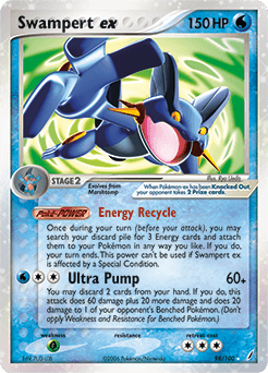 Swampert ex Crystal Guardians #98