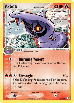Arbok δ Dragon Frontiers #13