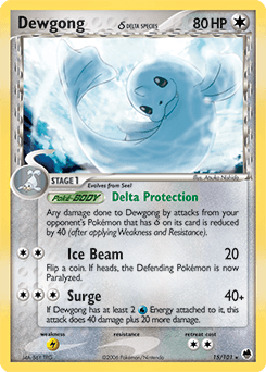 Dewgong δ Dragon Frontiers #15