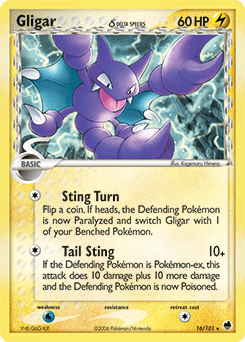Gligar δ Dragon Frontiers #16