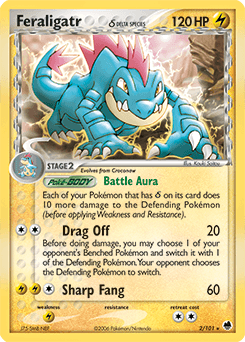 Feraligatr δ Dragon Frontiers #2