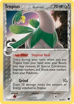 Tropius δ Dragon Frontiers #23