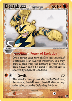 Electabuzz δ Dragon Frontiers #29