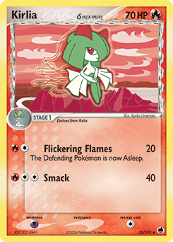 Kirlia δ Dragon Frontiers #33