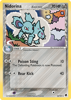 Nidorina δ Dragon Frontiers #34