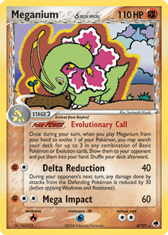 Meganium δ Dragon Frontiers #4