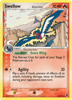 Swellow δ Dragon Frontiers #40