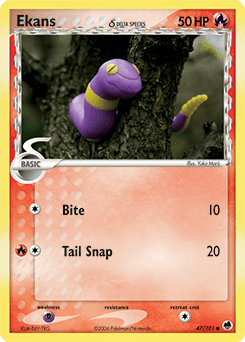 Ekans δ Dragon Frontiers #47