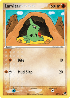 Larvitar Dragon Frontiers #51