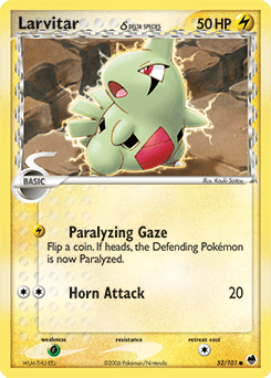 Larvitar δ Dragon Frontiers #52