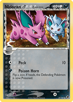 Nidoran ♂ δ Dragon Frontiers #57