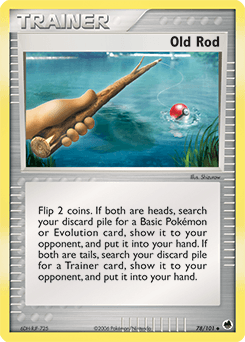 Old Rod Dragon Frontiers #78