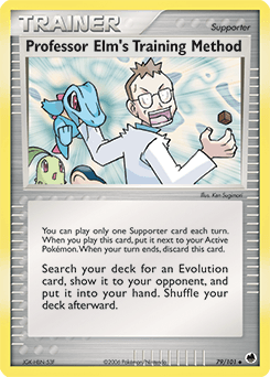 Professor Elm's Training Method Dragon Frontiers #79