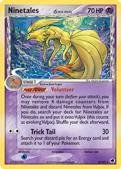 Ninetales δ Dragon Frontiers #8