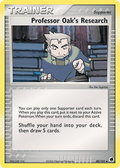 Professor Oak's Research Dragon Frontiers #80