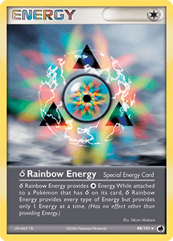 δ Rainbow Energy Dragon Frontiers #88