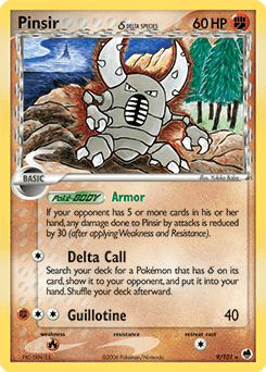 Pinsir δ Dragon Frontiers #9