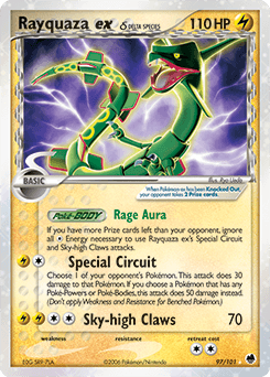 Rayquaza ex δ Dragon Frontiers #97