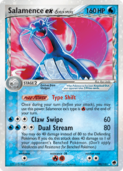 Salamence ex δ Dragon Frontiers #98