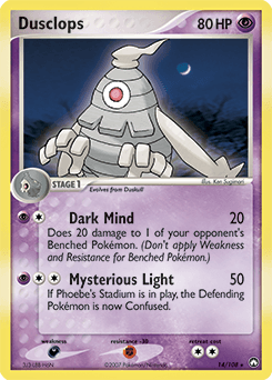 Dusclops Power Keepers #14