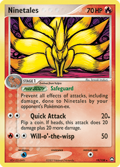 Ninetales Power Keepers #19