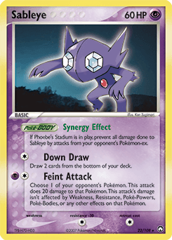 Sableye Power Keepers #22