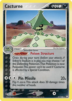 Cacturne Power Keepers #27