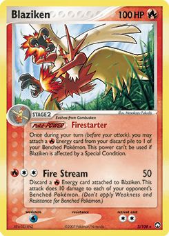 Blaziken Power Keepers #5