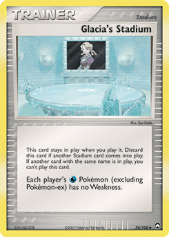Glacia's Stadium Power Keepers #76