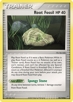 Root Fossil Power Keepers #86