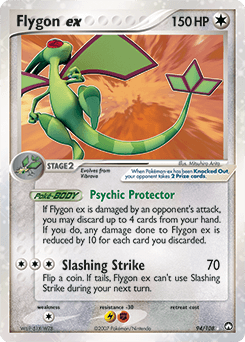 Flygon ex Power Keepers #94