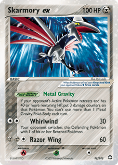 Skarmory ex Power Keepers #98