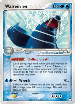 Walrein ex Power Keepers #99