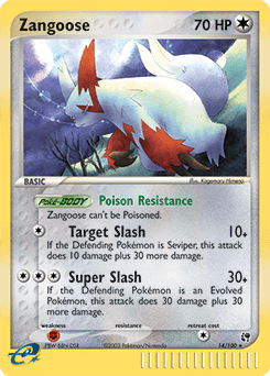 Zangoose Sandstorm #14
