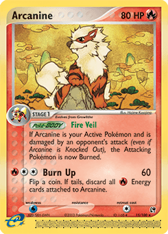 Arcanine Sandstorm #15