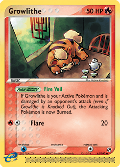 Growlithe Sandstorm #65