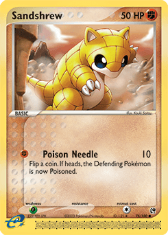 Sandshrew Sandstorm #75