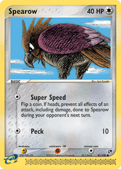 Spearow Sandstorm #81