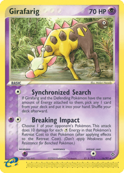 Girafarig Dragon #16